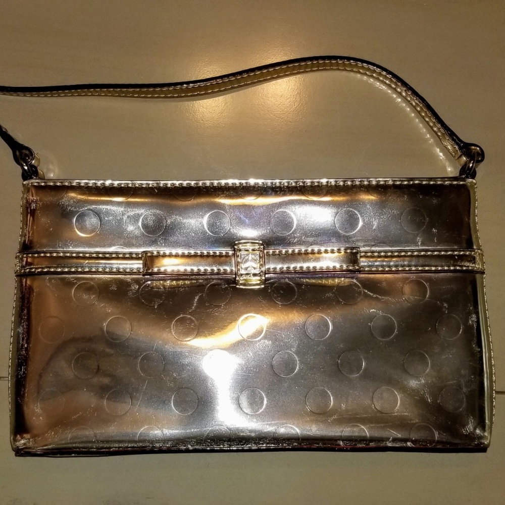🎉Kate Spade New York Glossy Polka Dot bag - Picture 1 of 5